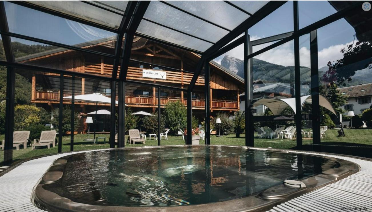 Logis Hotel Gai Soleil Samoëns Екстериор снимка
